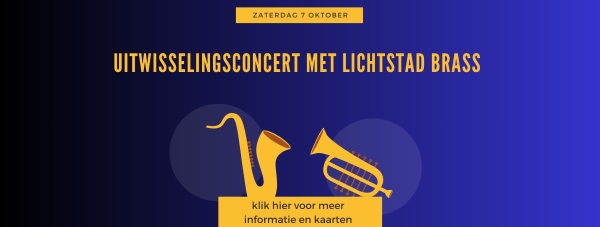 Uitwisselingsconcert met Lichtstad Brass